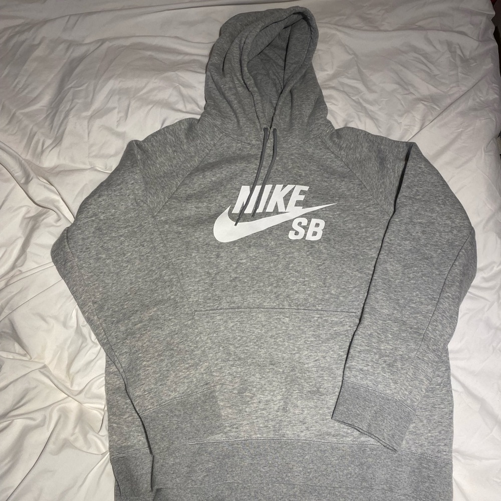 Gray Nike SB Hoodie